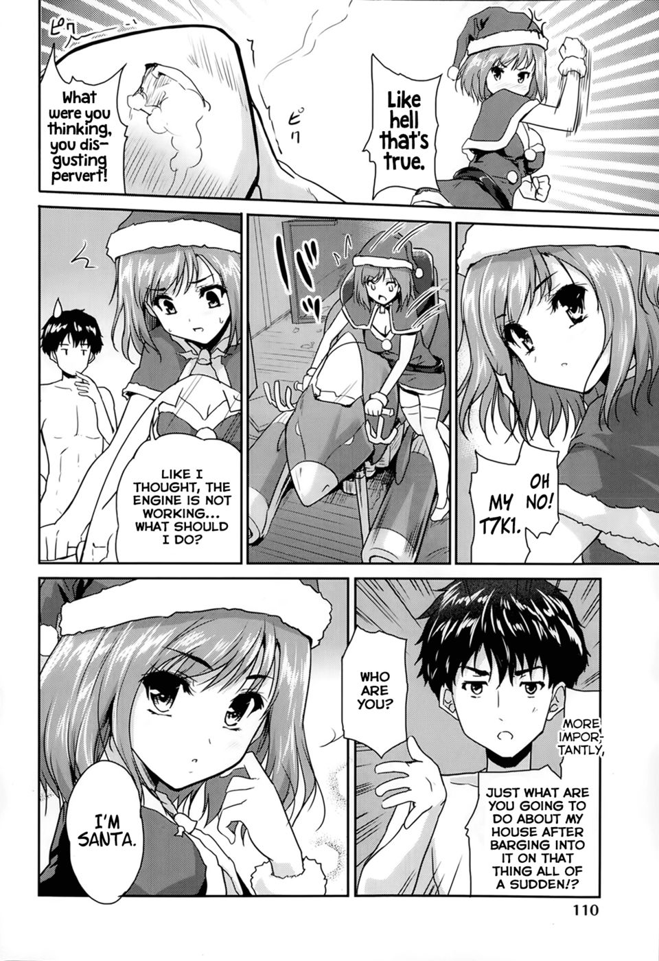 Hentai Manga Comic-The Intruder is Santa Claus-Read-4